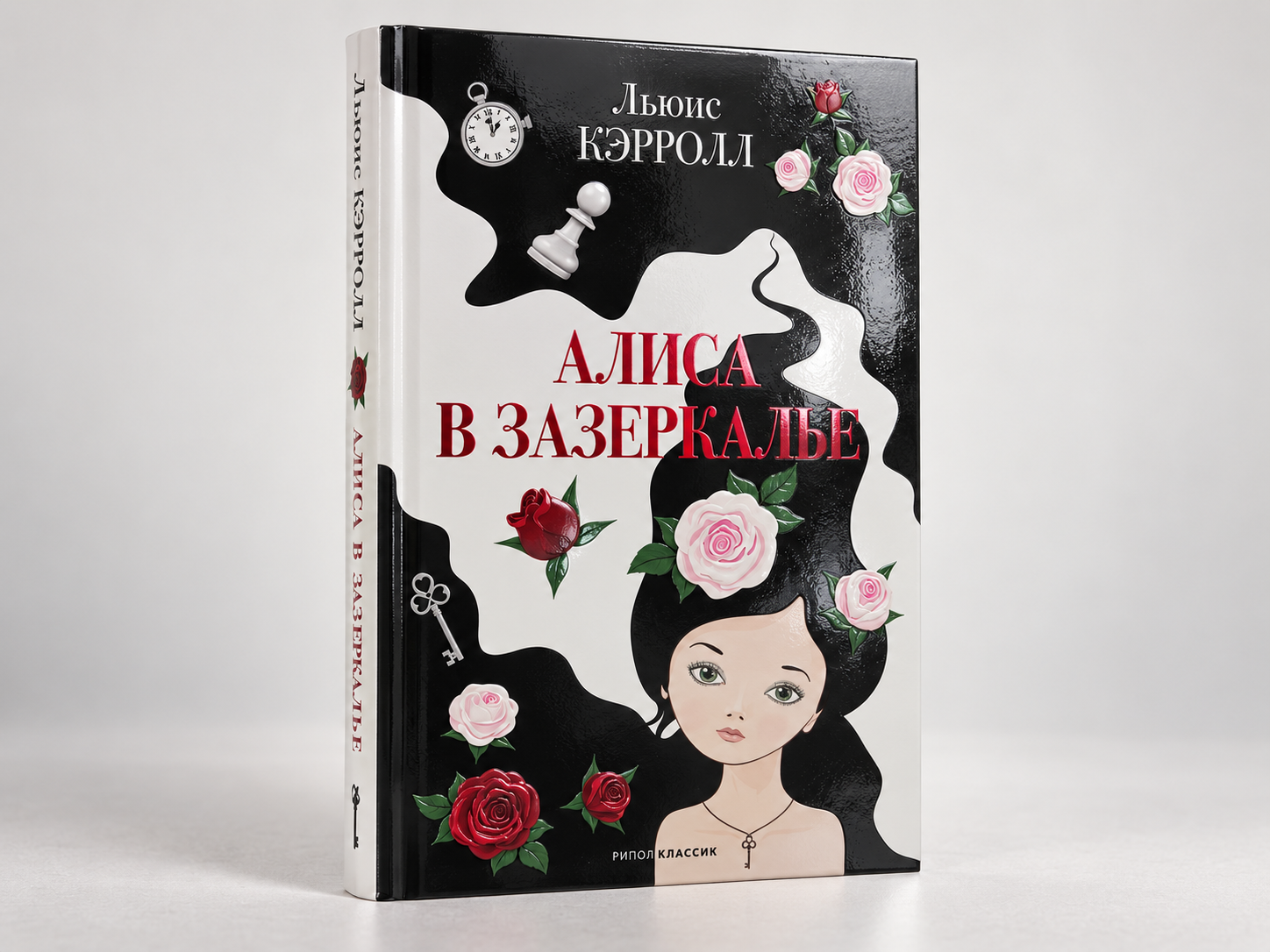 Обложка книги с выборочным УФ-лаком